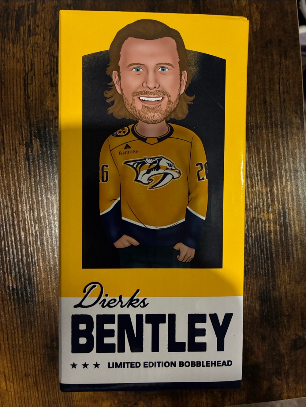 Dierks Bentley Limited Edition Bobblehead - Nashville Predators